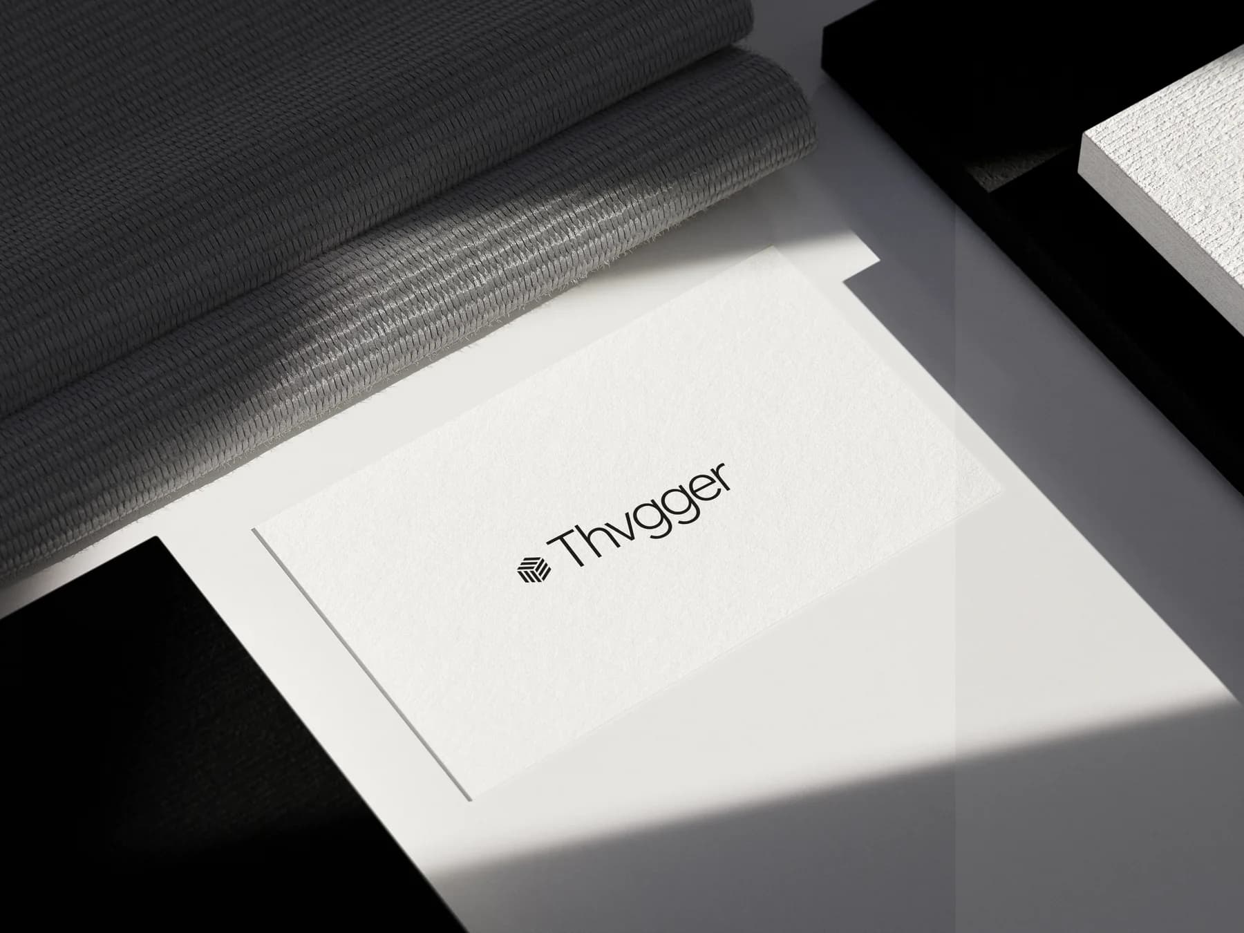 First Thvgger stationery mockup